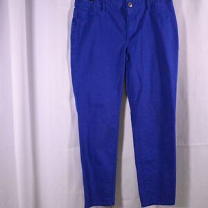 Chico's Women's Blue Ankle / Cropped Denim Jeans Womens 0.5 (US 6) 32x27